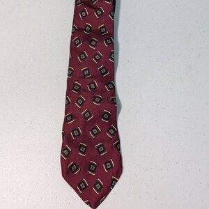 Woodward 3.5" Wide 100% Italian Silk Made In USA‎ Tie